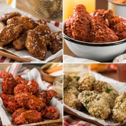 4 Chicken Wing Recipes