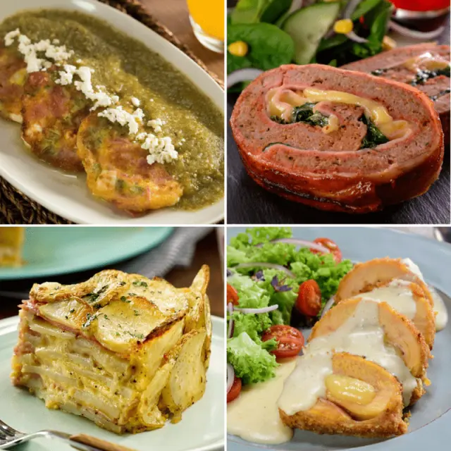 Receitas Deliciosas com Presunto e Queijo