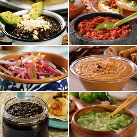 Tradicionales Salsas Mexicanas