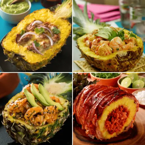 Stuffed Pineapples