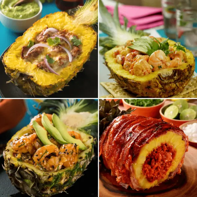 Stuffed Pineapples