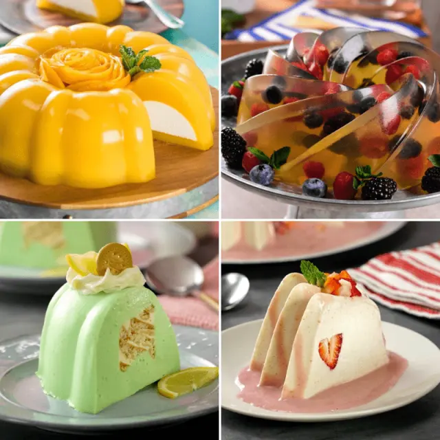 Gelatinas com Frutas