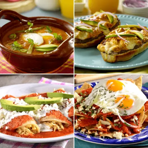 Cafés da Manhã Mexicanos Fáceis