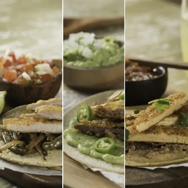 3 Milanesa Tacos