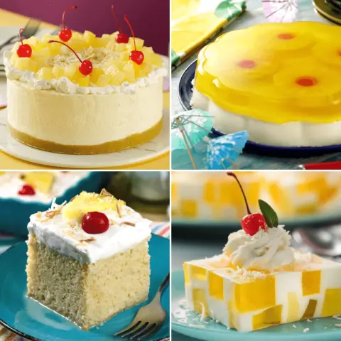 Pina Colada Desserts