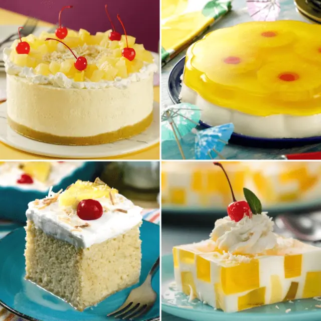 Pina Colada Desserts