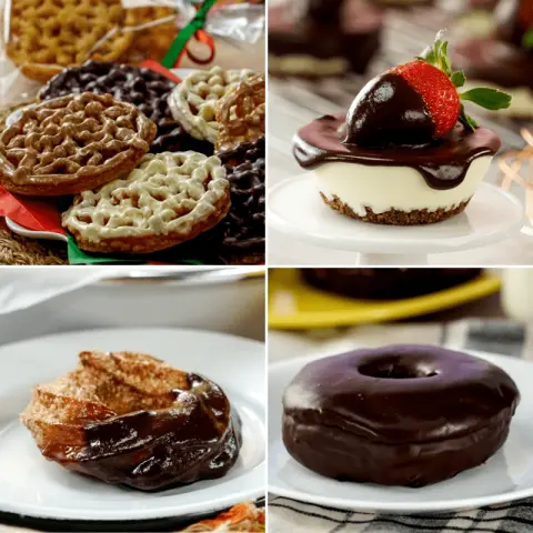 Chocolate Covered Desserts