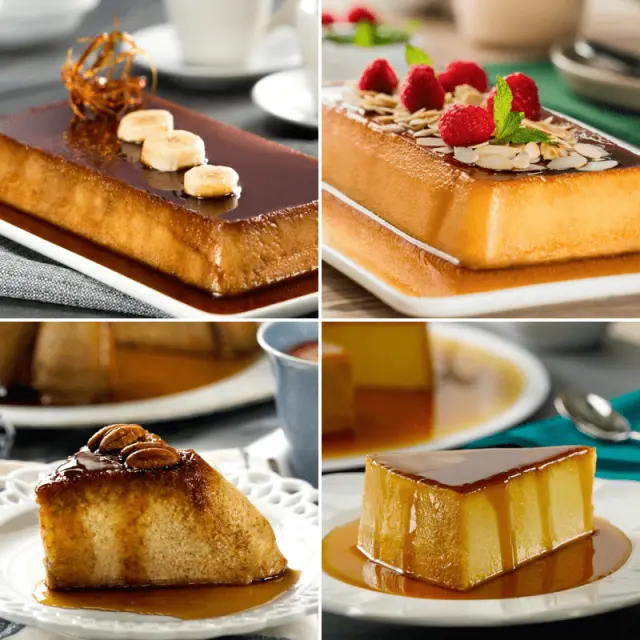 4 Flan Recipes