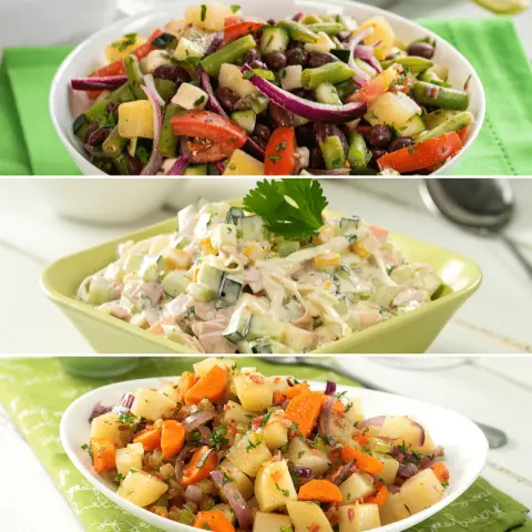 3 Ways to Prepare Salads