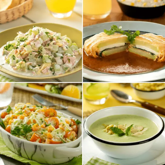 4 Recipes with Chayotes