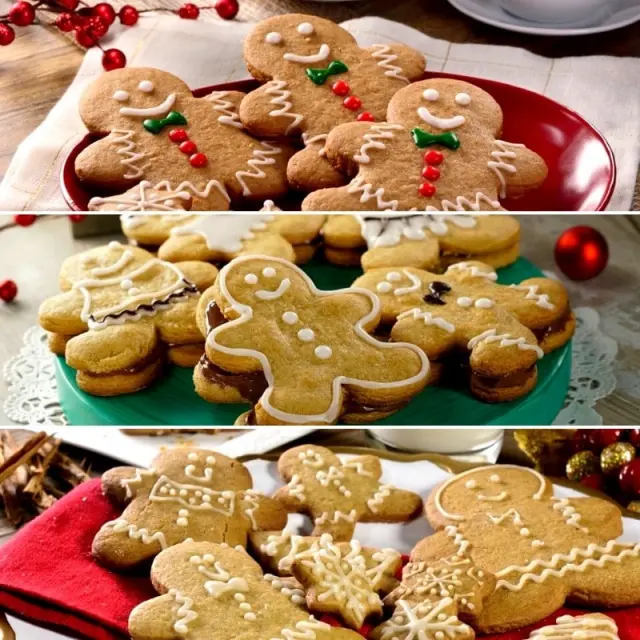 Christmas Gingerbread Cookies