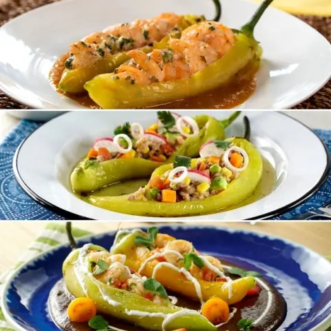 Stuffed Yellow Peppers