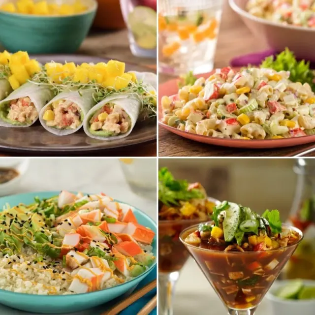 Receitas com Surimi