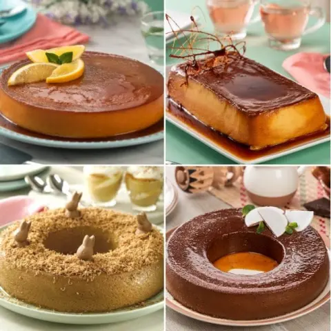 4 Puddings Caseiros