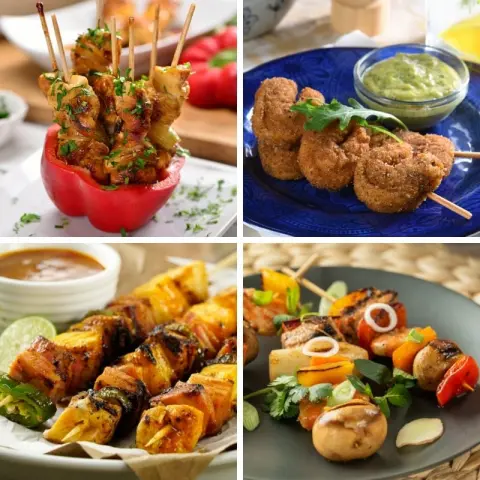 4 Delicious Skewers