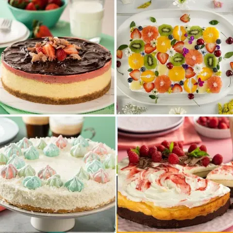 4 Cheesecakes Irresistíveis