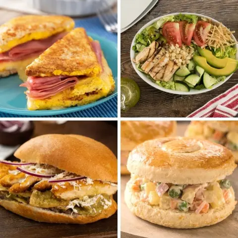 Almoços para levar ao escritório