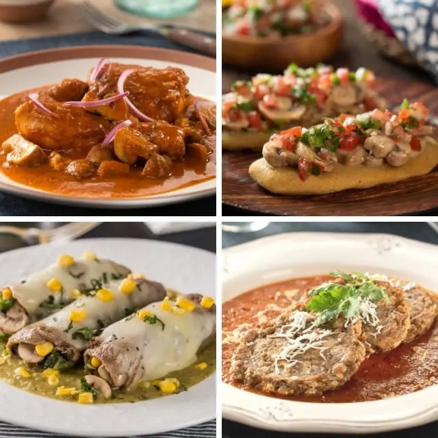 4 mushroom recipes