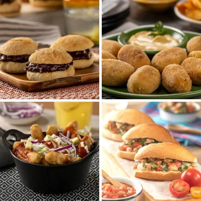 Lanches para festas e reuniões