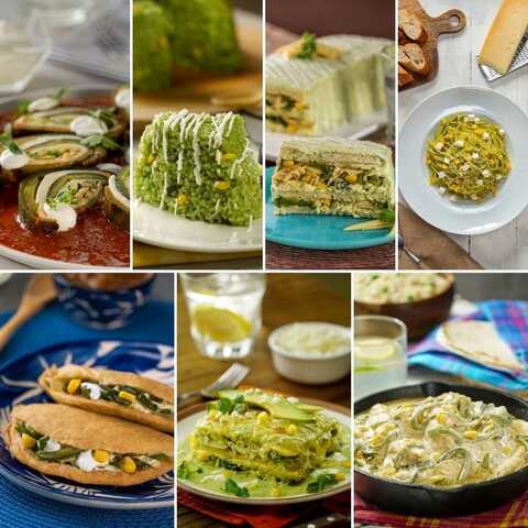 7 recetas con poblano