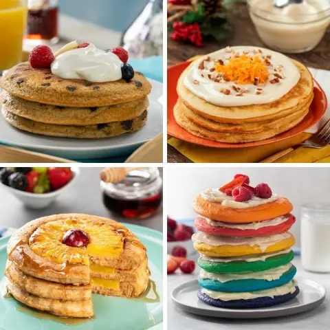 4 easy pancake recipes