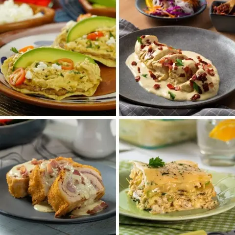 Receitas com frango cremoso