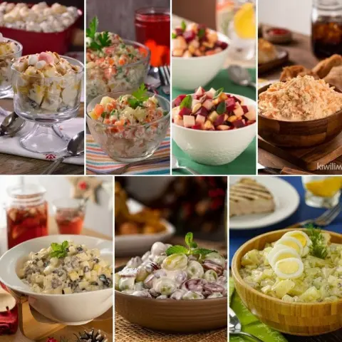 7 saladas para o Natal