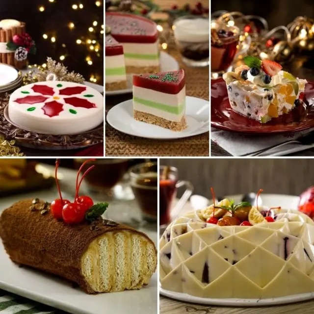Cold Christmas Desserts