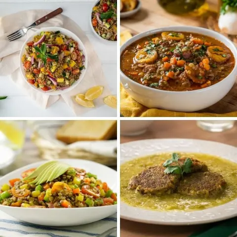 Receitas econômicas com lentilha