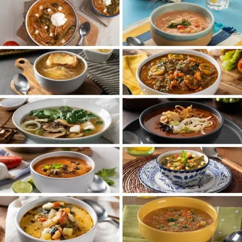 10 homemade soup recipes