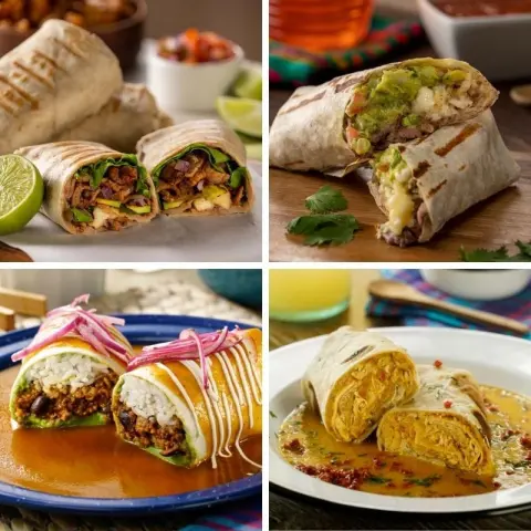 4 formas de preparar burritos