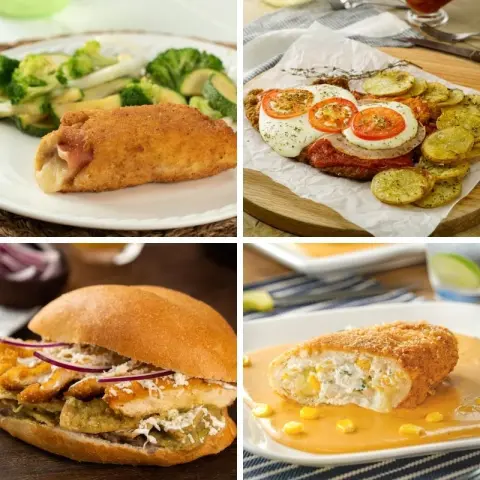 Receitas com frango empanado