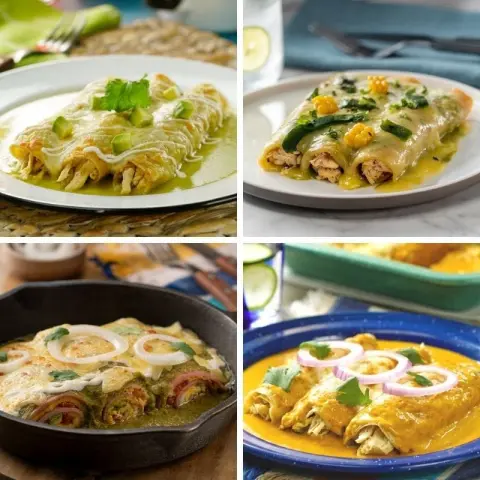 4 ways to cook Swiss enchiladas