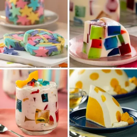 Colorful Jellies for Birthday Parties