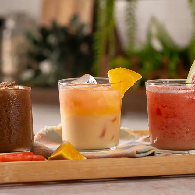 3 drinks with Yakult