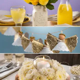 Cómo decorar una fiesta religiosa