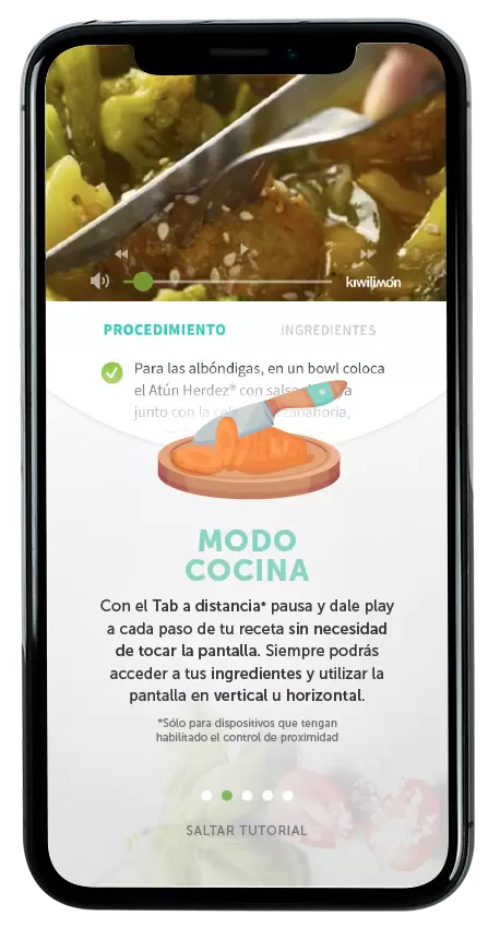 App Recetas Kiwilimón