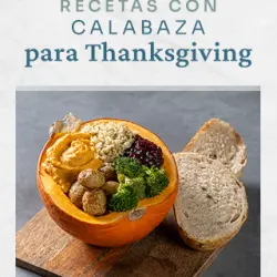 Recetas con calabaza para Thanksgiving