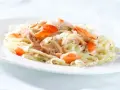 Spaghetti with Smoked Salmon and Capers