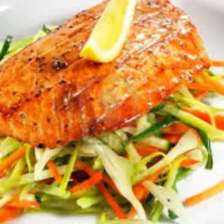 Baked Salmon with Vegetables
