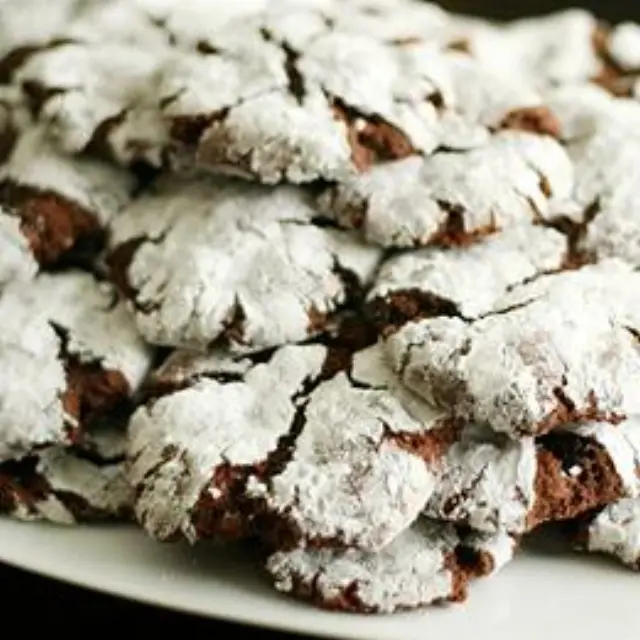 Glazed Chocolate Cookies