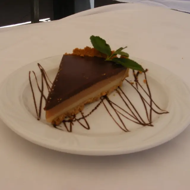 Torta de Três Chocolates