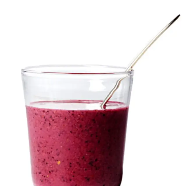 Blueberry and Almond Butter Smoothie