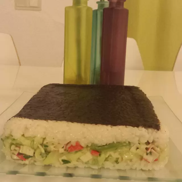 Pastel de Sushi