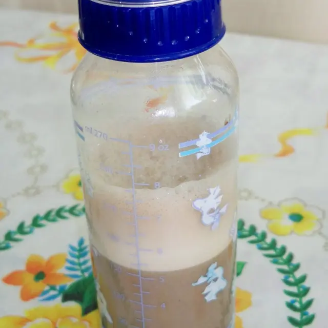 Milk and Egg Smoothie