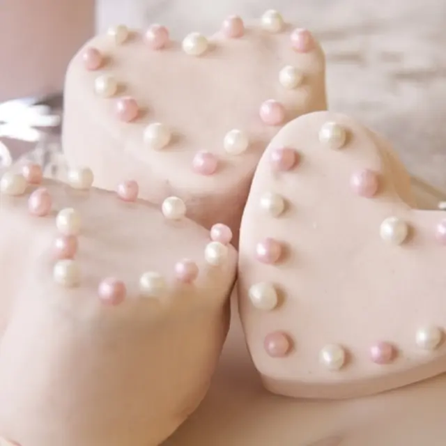 Cupcakes em Forma de Coração