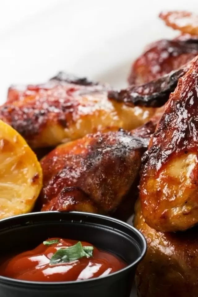 BBQ chicken wings