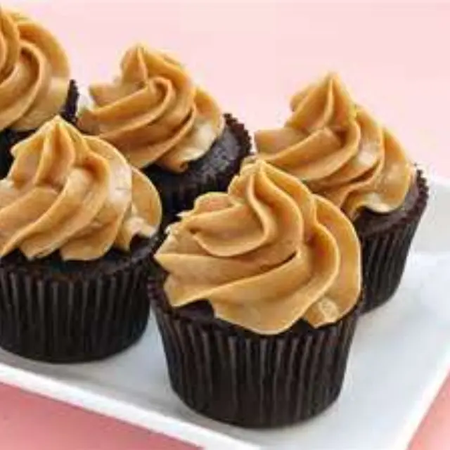 Moist Chocolate Cupcake with Cream Cheese Frosting and Dulce de Leche