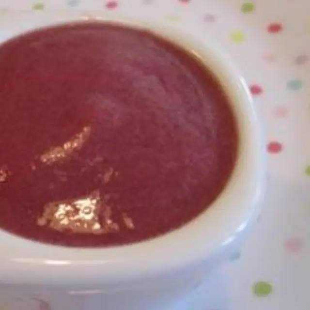 Plum and Banana Puree