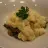 Gnocchi on Mushrooms with Mascarpone Sauce with Radish